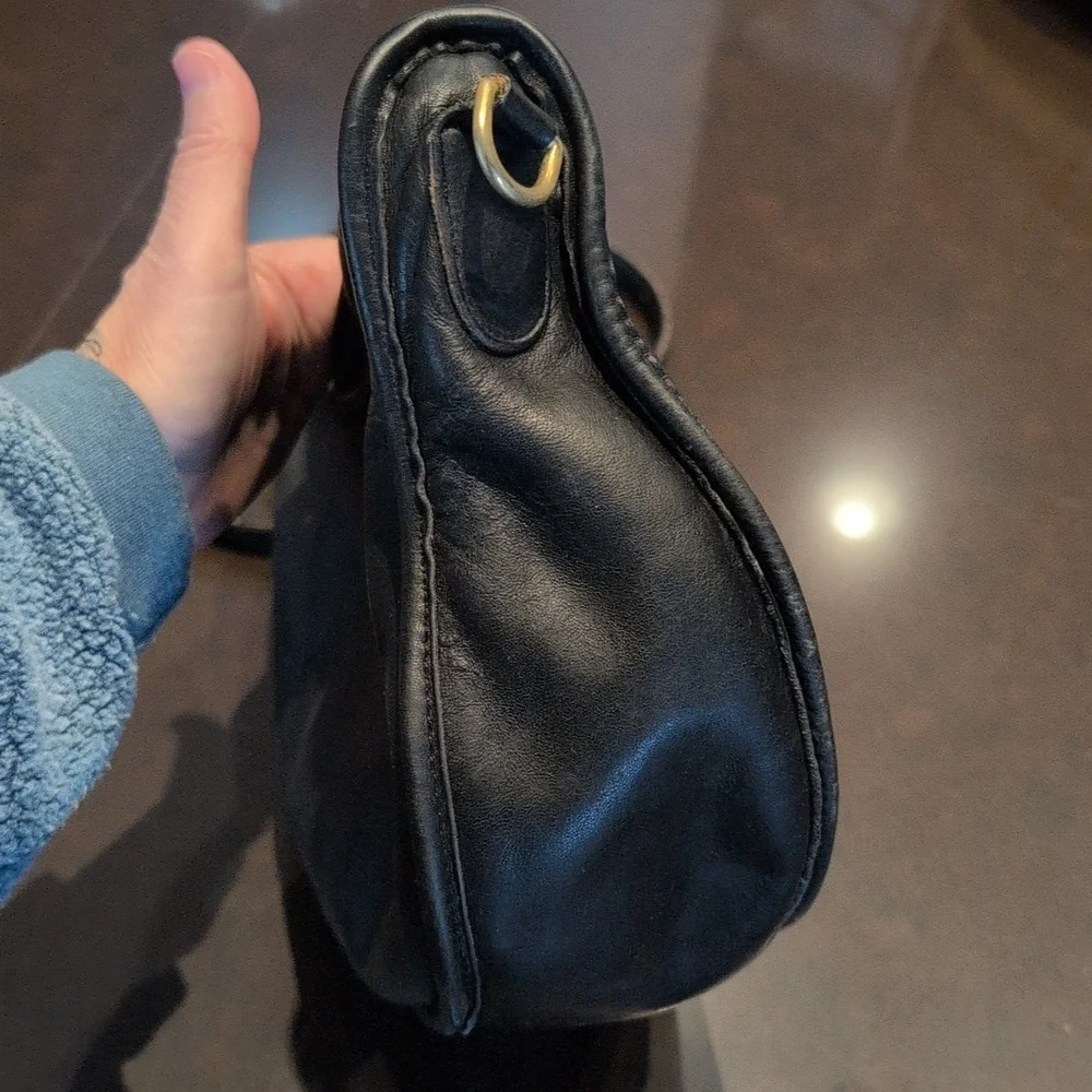 Vintage Coach Swinger 4040 Black Project Bag - Picture 5 of 14